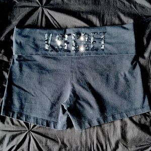 Victoria’s Secret Fold-Over Yoga Shorts